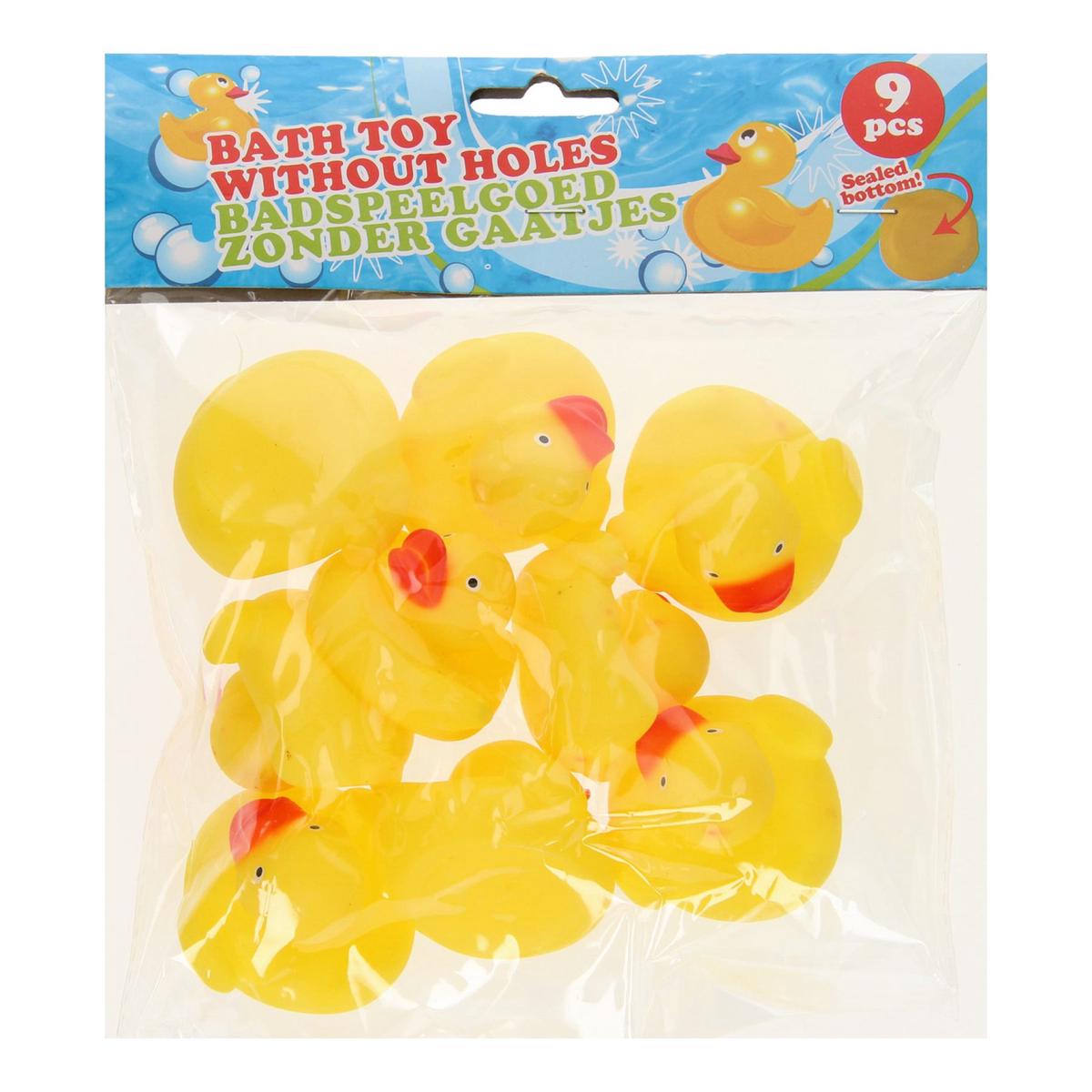 9Pcs Bath Duck Toy
