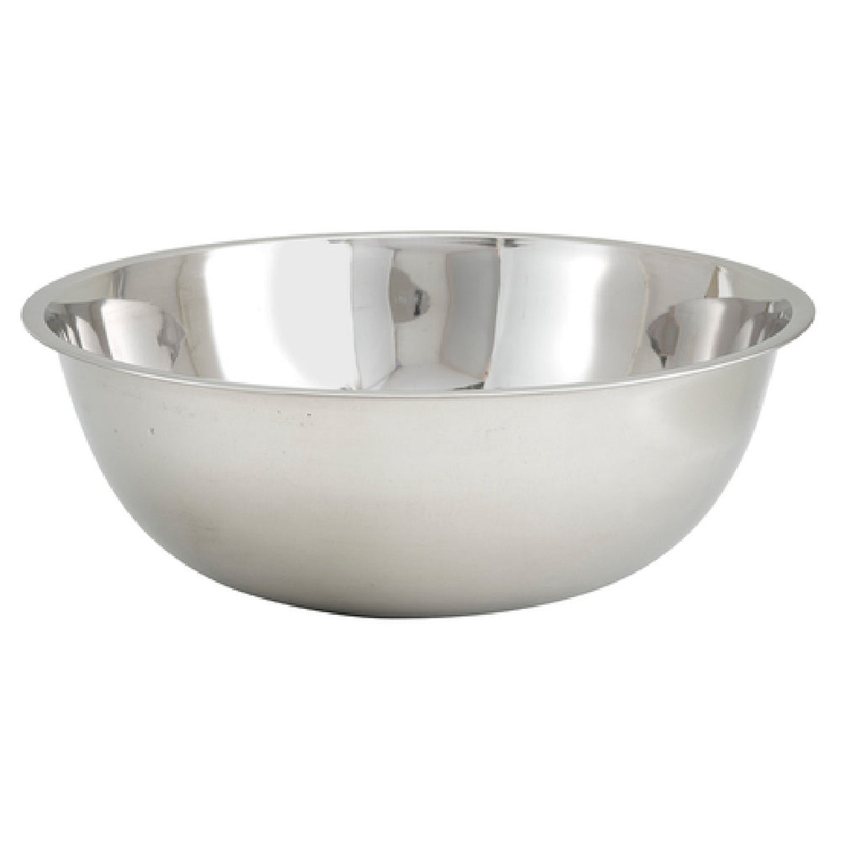 Winco MXB-1300Q 13 Quarts Economy Mixing Bowl Stainless Steel 16 Inch Diameter