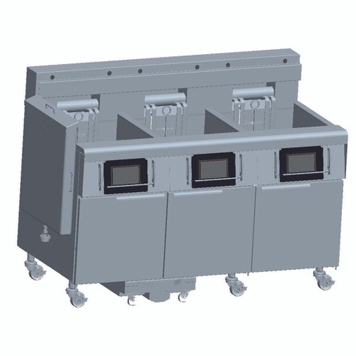 3FQE60U | 0' | Fryer, Electric, Multiple Battery
