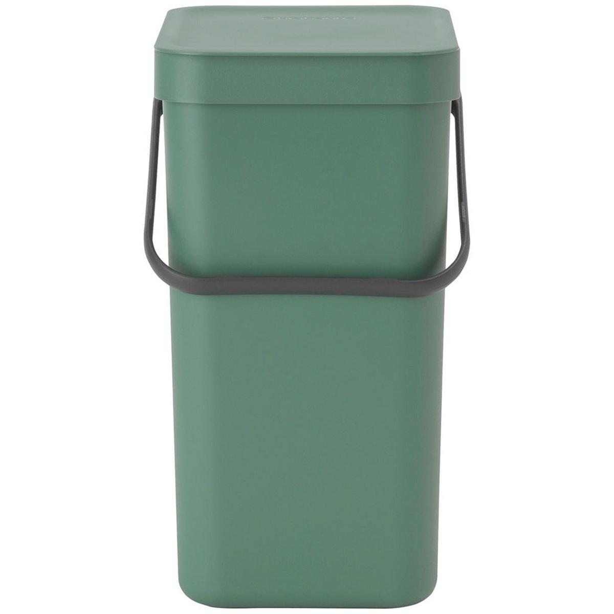 Waste Bin Sort & Go 12L - Fir Green