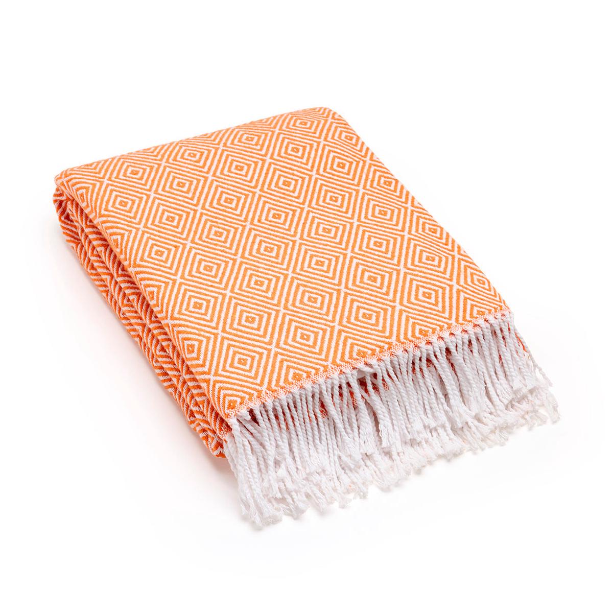 Woven plaid - Florence Orange