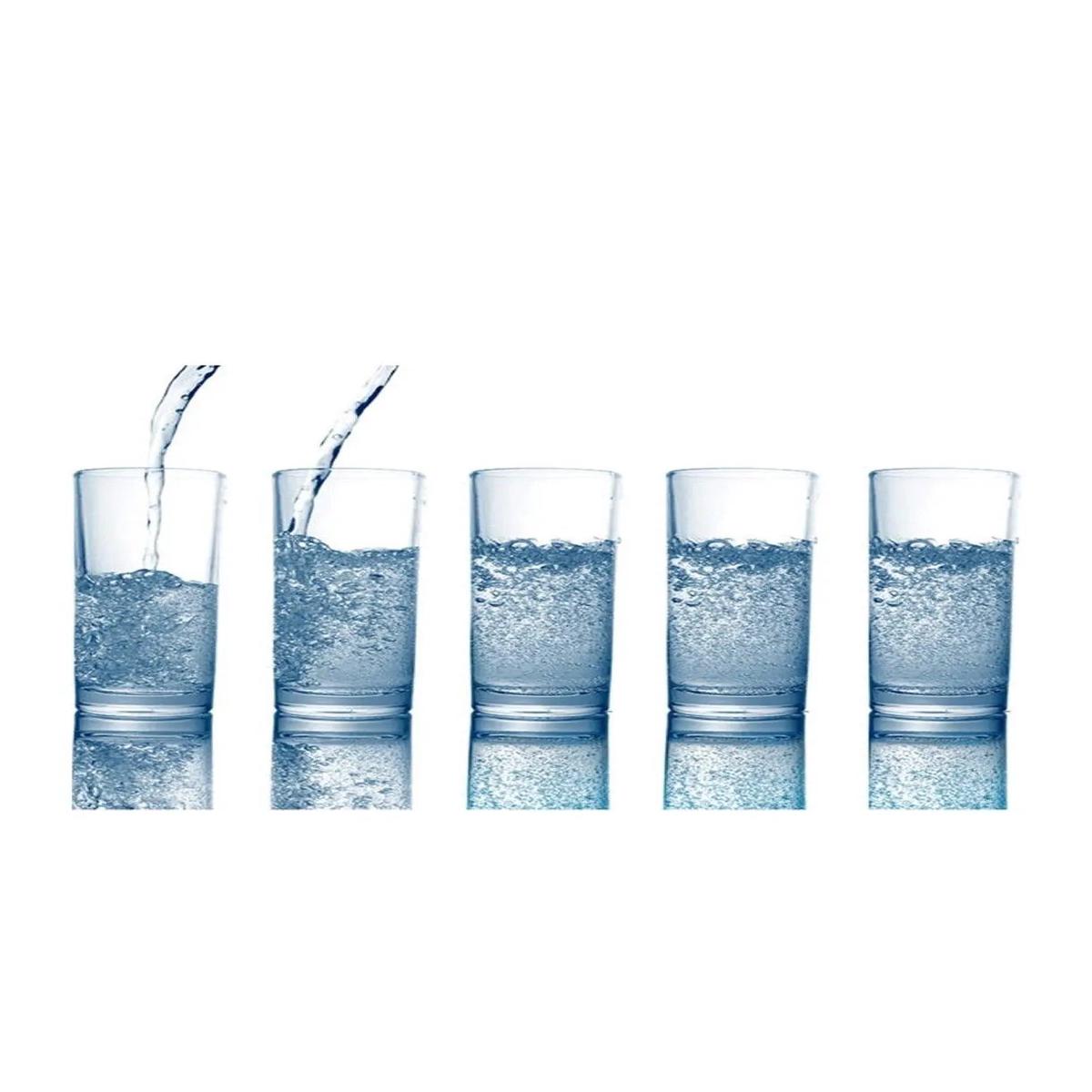 Water Drinking Glasses L size/6pcs
