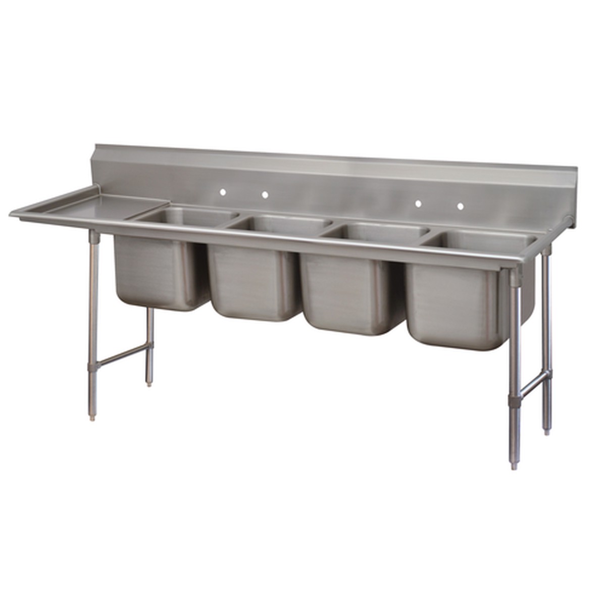 93-24-80-24L | 118' | Sink, (4) Four Compartment