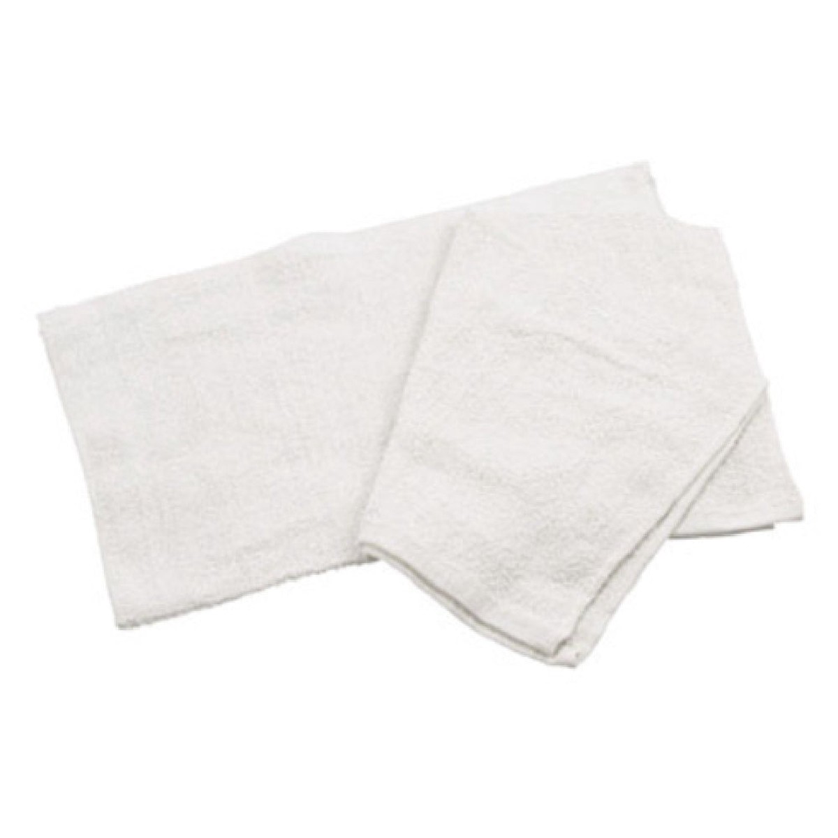 Winco BTW-30 16 Inch Bar Towel with 70/30 Cotton/Poly White