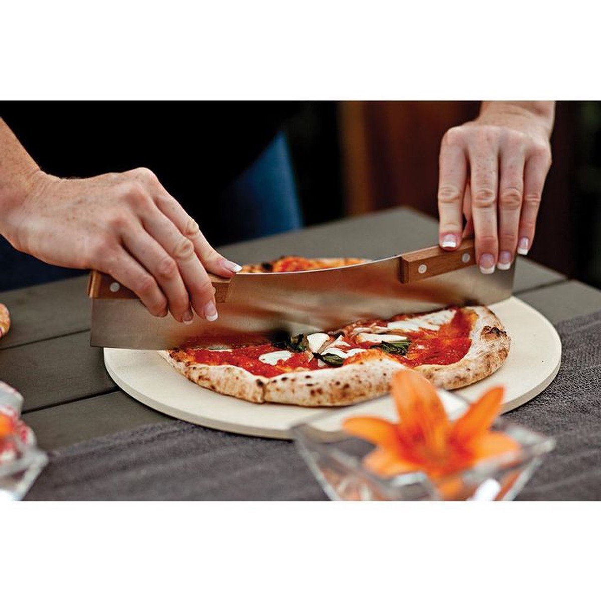 13 in. Round Pizza Grill Stone