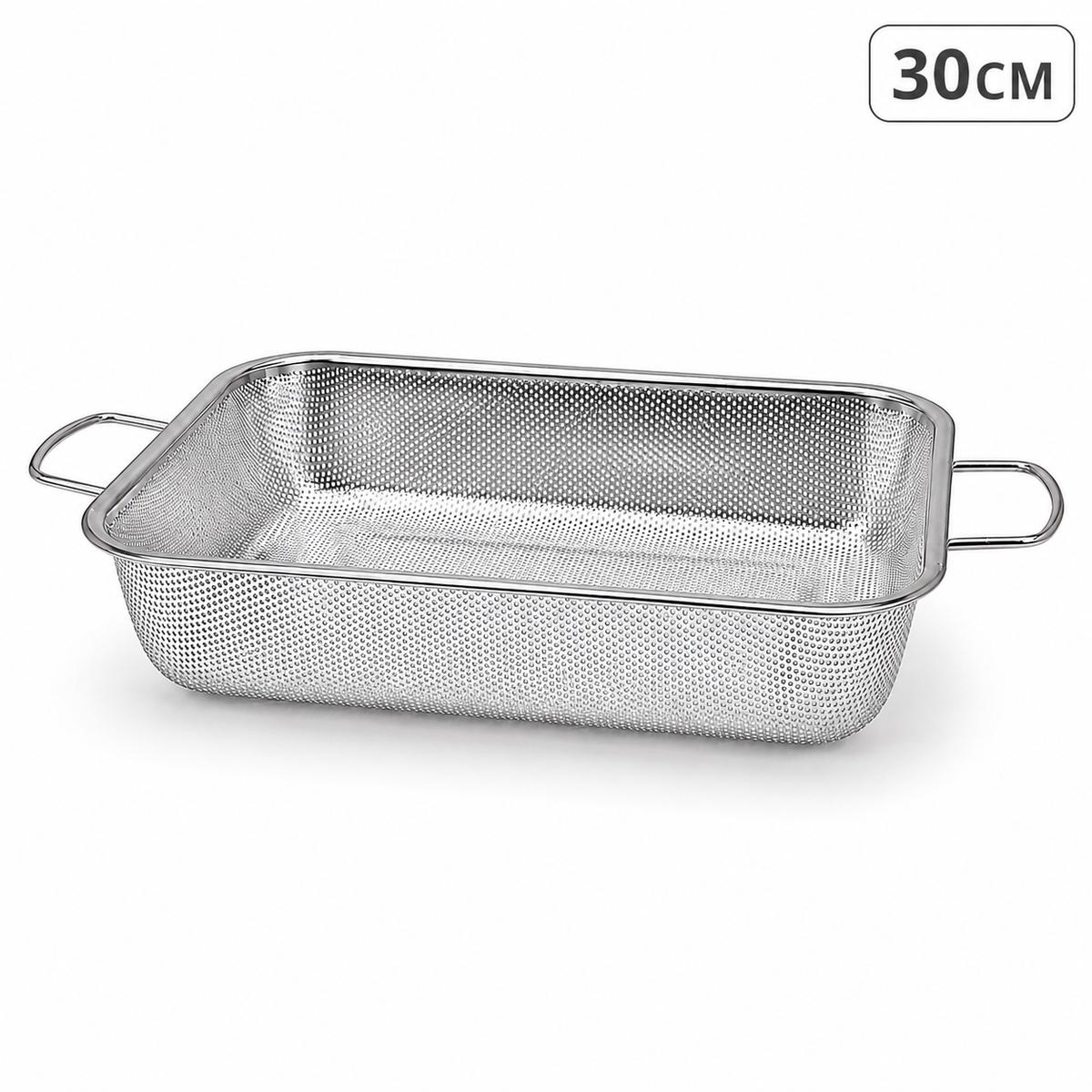 30CM Mesh Perforated Steaming & Draining Tray