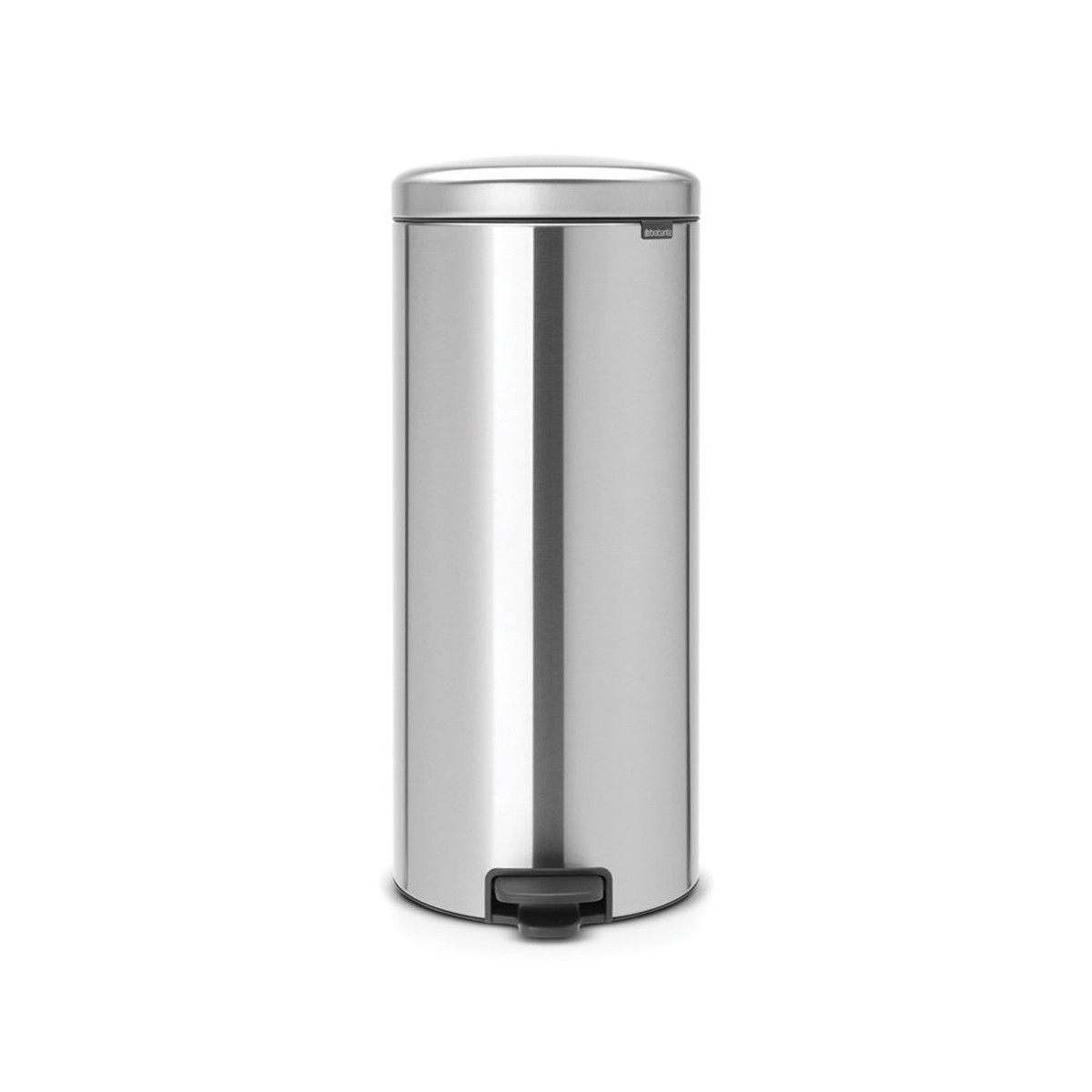 30L Touch Bin Matt Steel Finger Proof