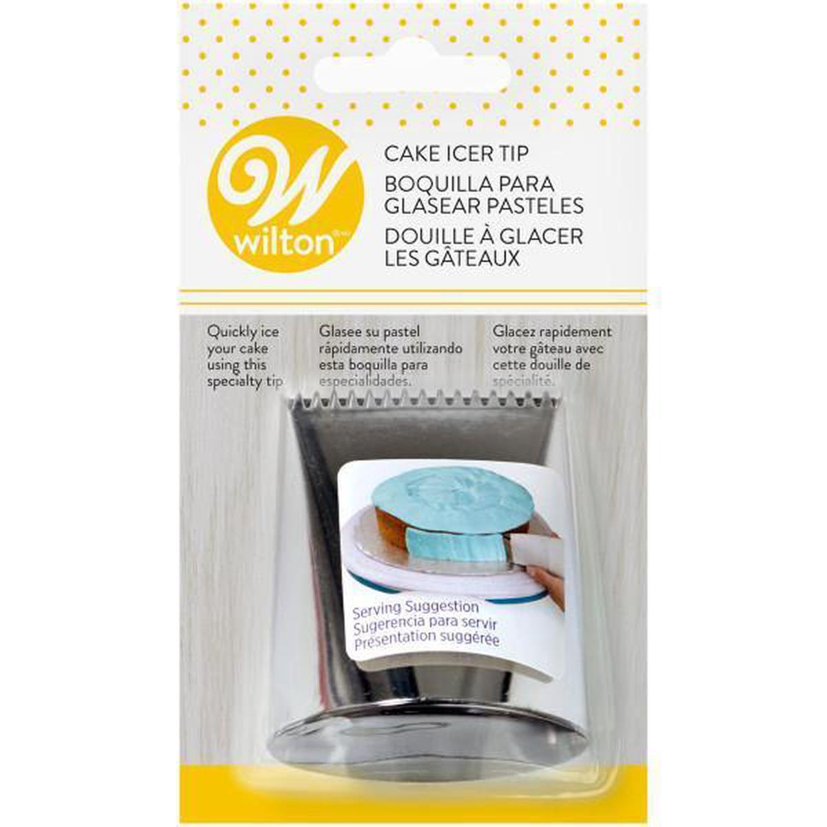 Wilton Cake Icer Tip #789 Stainless Steel 2x2.5in