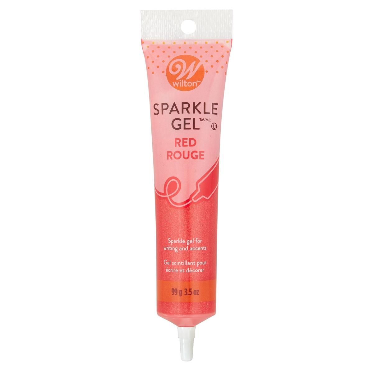 Wilton Red Sparkle Gel Icing 3.5oz (99g)