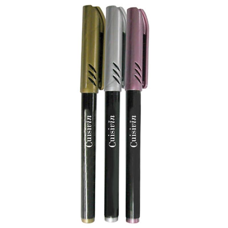 Wine Glass Metallic Markers