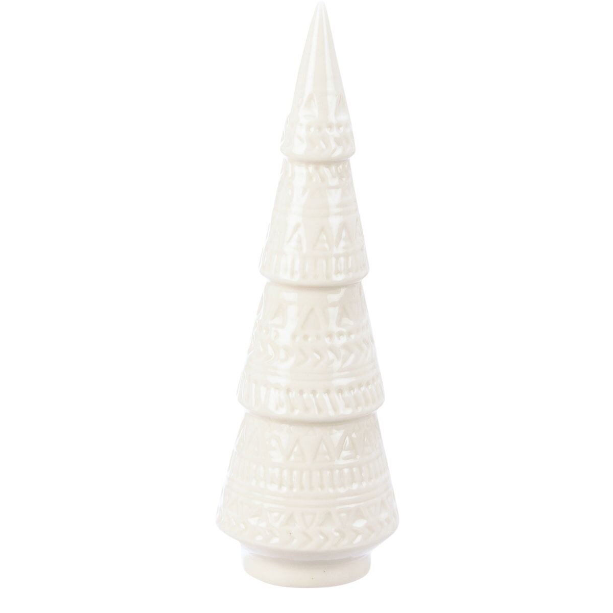 White Ceramic Christmas Tree- Large