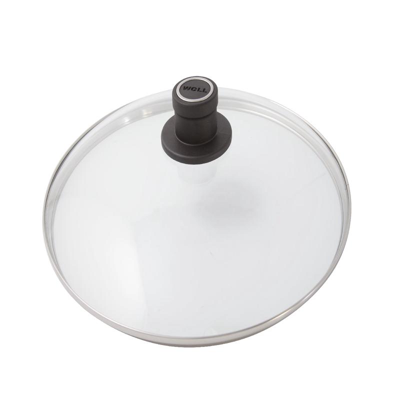 WOLL Diamond Lite Fixed Knob Safety Glass Lid 18cm W/Knob
