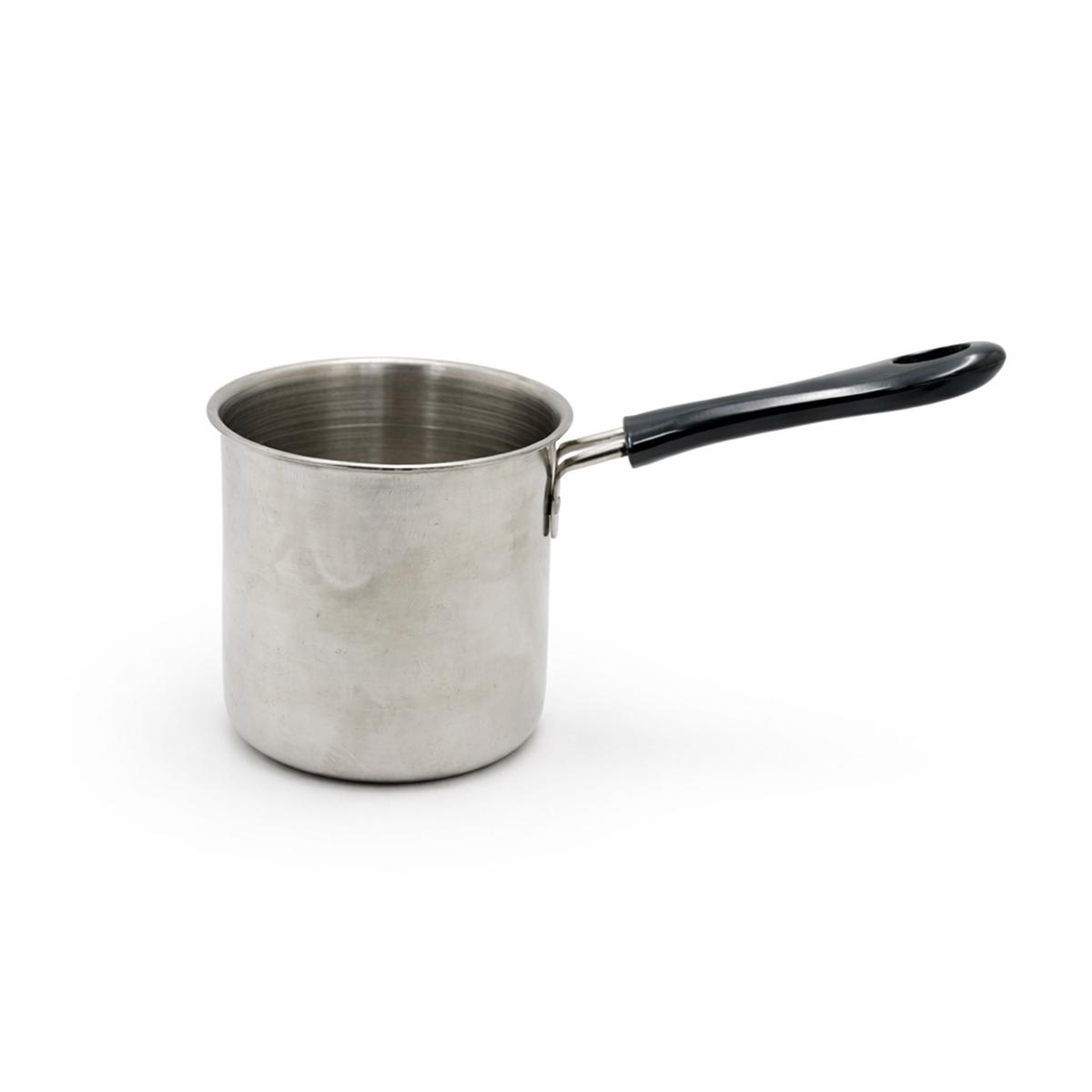 Y735-35 Stainless Steel Coffee Warmer  Compact Coffee & Milk Heating Pot with Handle