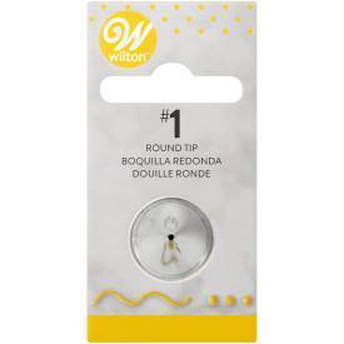 Wilton Decorating Tip #1 Round