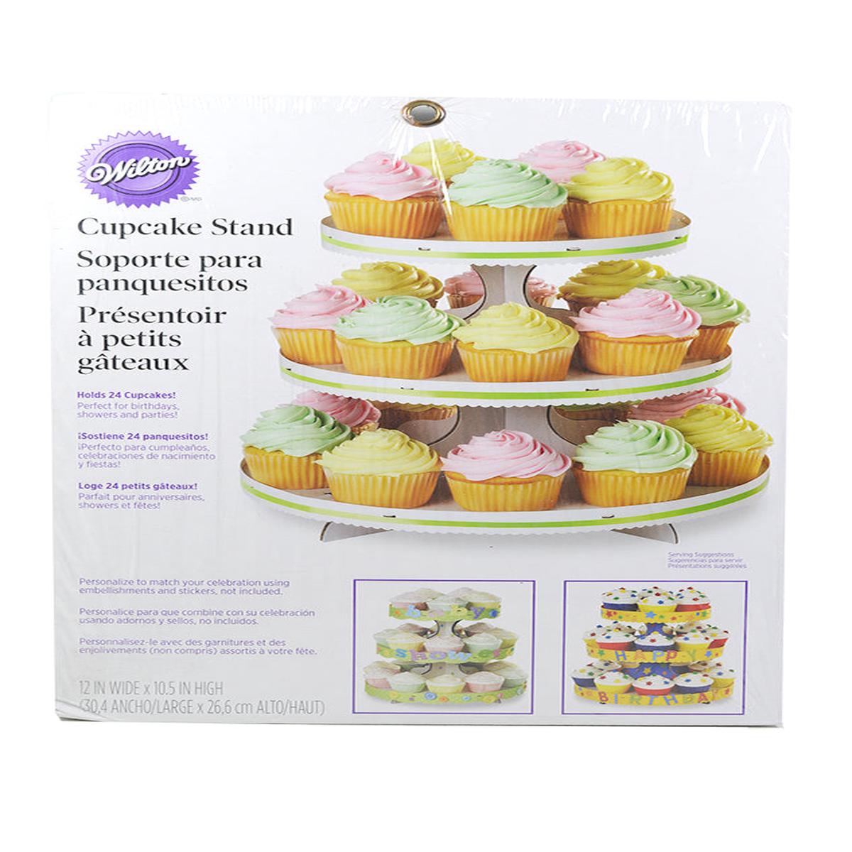 Wilton Cupcake 3-Tier Stand White, (10.5x12)