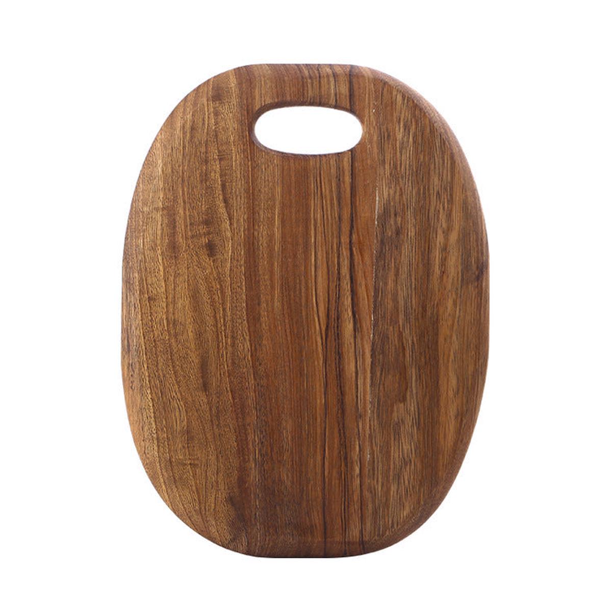 Zebra Wood Kitchen Round Wooden Cutting Board - Zebra wood log color | Big money
