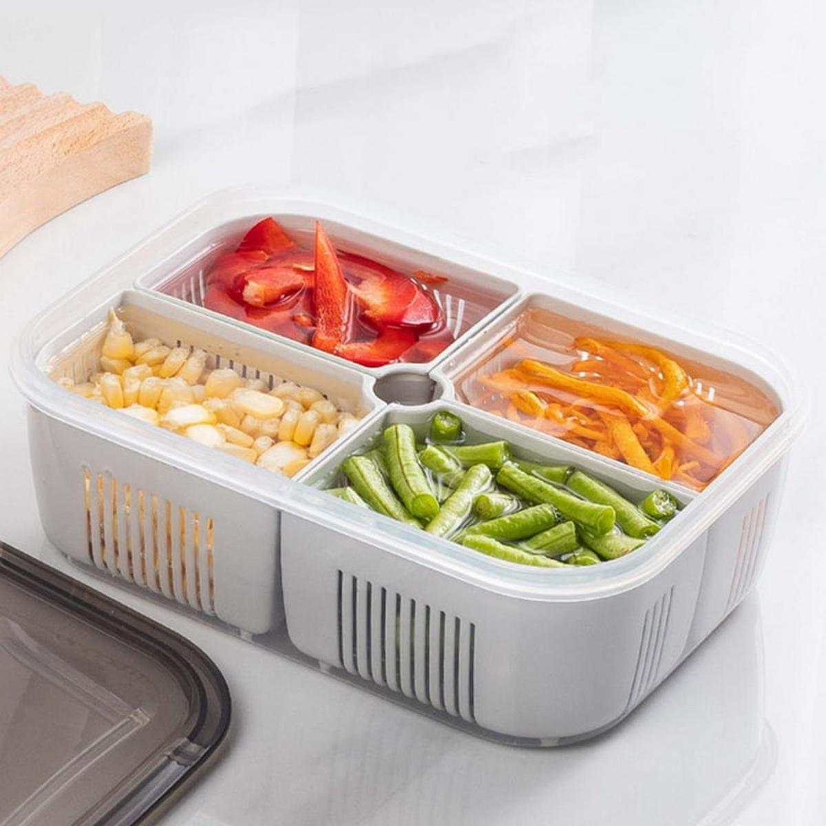 4 Compartment Multipurose Storage Box