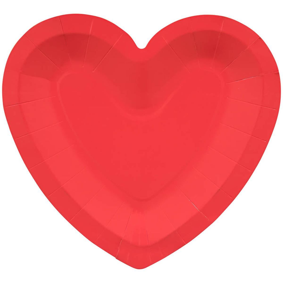 With All My Heart Paper Dinner Plates TW12-24450
