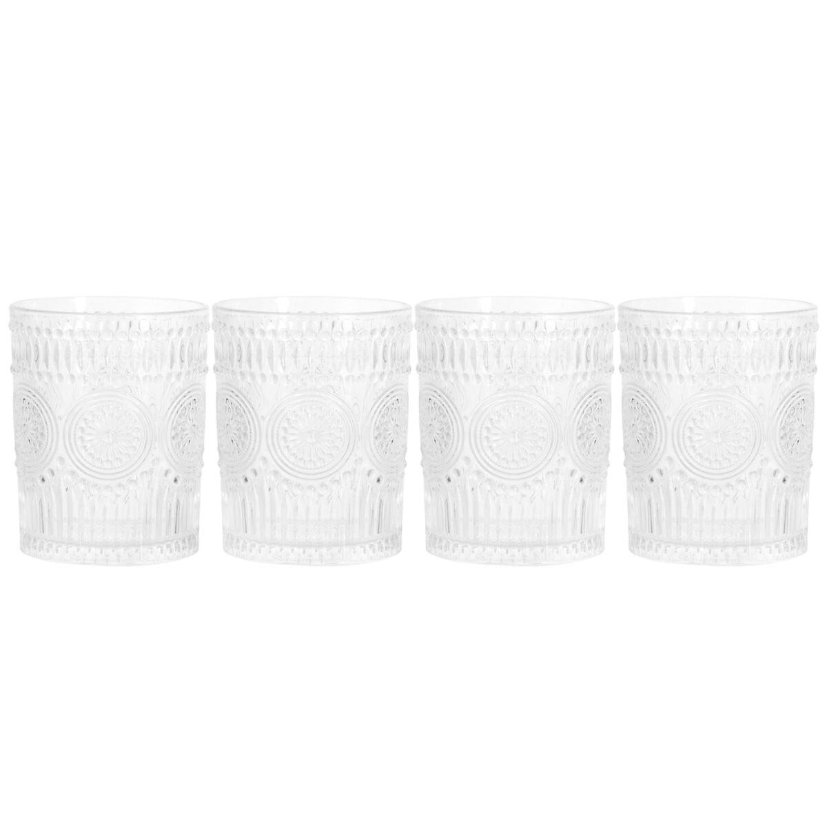 10oz Clear Glass Set of 4