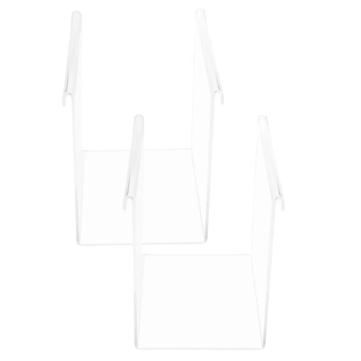 2 Pack Acrylic Food Prep Bag Holder Stand, Universal Bag Rack For Kitchen And Picnics, Space Saving Design For Easy Pouring And Filling, Stable Bag Holder For Meal Prep And Storage Organiz
