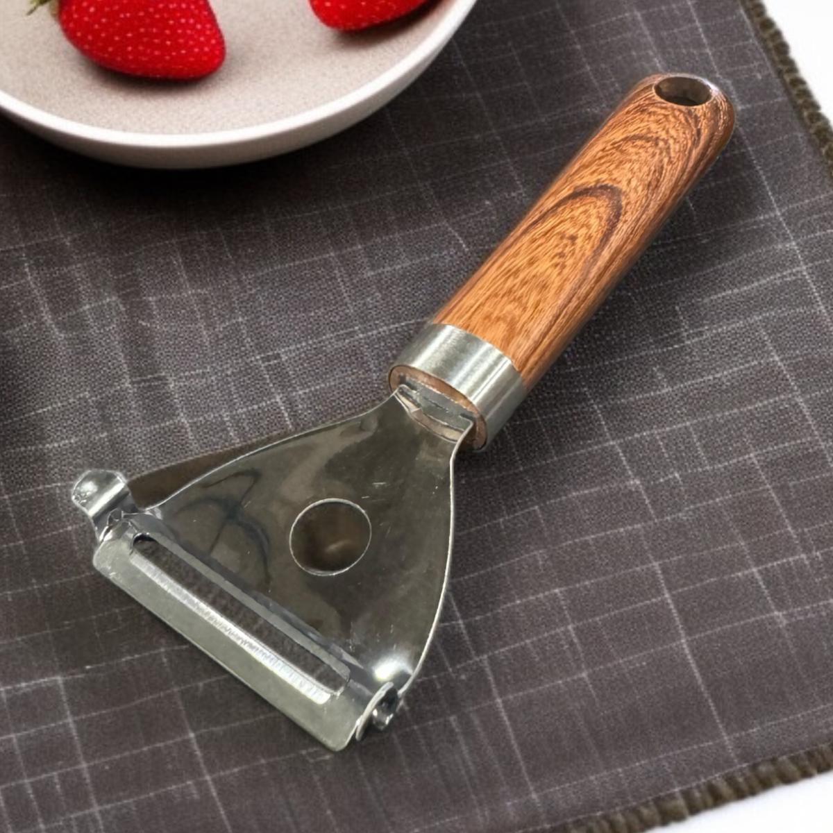 Wooden Handle Peeler-KT