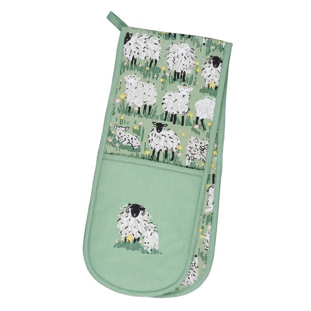 Woolly Sheep Double Oven Glove
