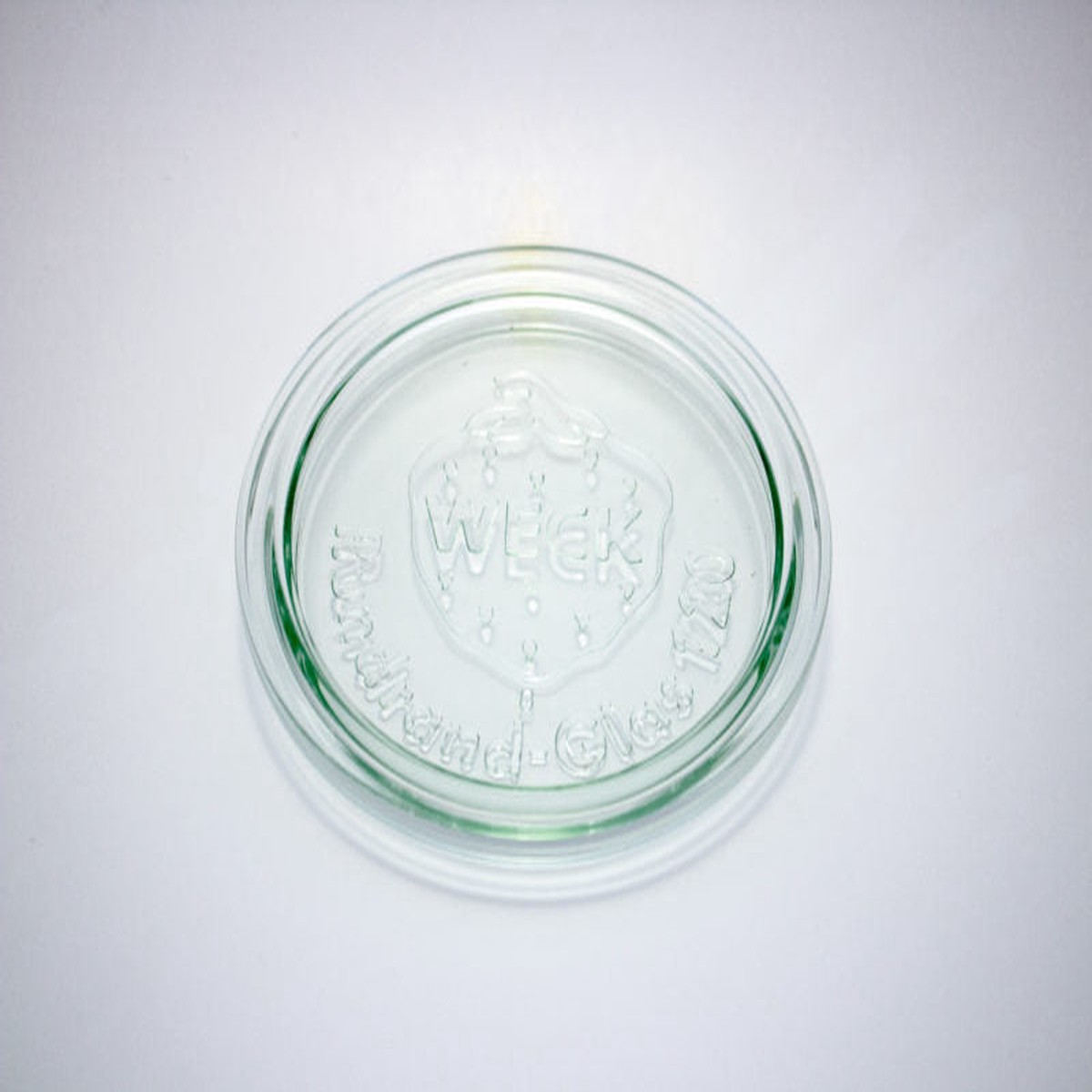 Weck Jars - 120 mm Extra Large Glass Lid #120 - WK120-GL