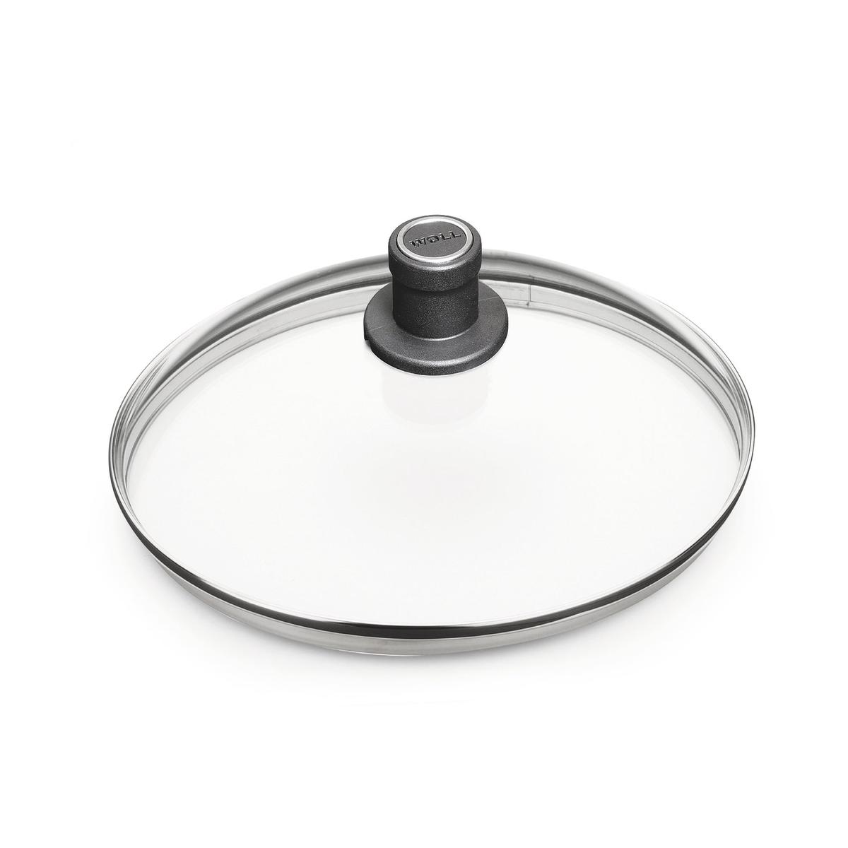 WOLL Diamond Lite Fixed Knob Safety Glass Lid 24cm W/Knob
