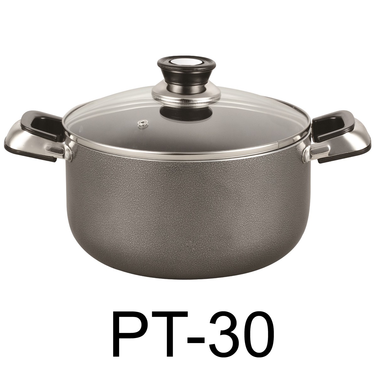 30 QT Non-stick Stockpot with Glass Lid