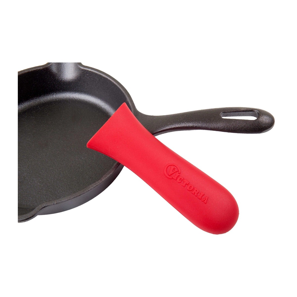 Victoria Silicone Handle Large Skillets 10 to 12-inch