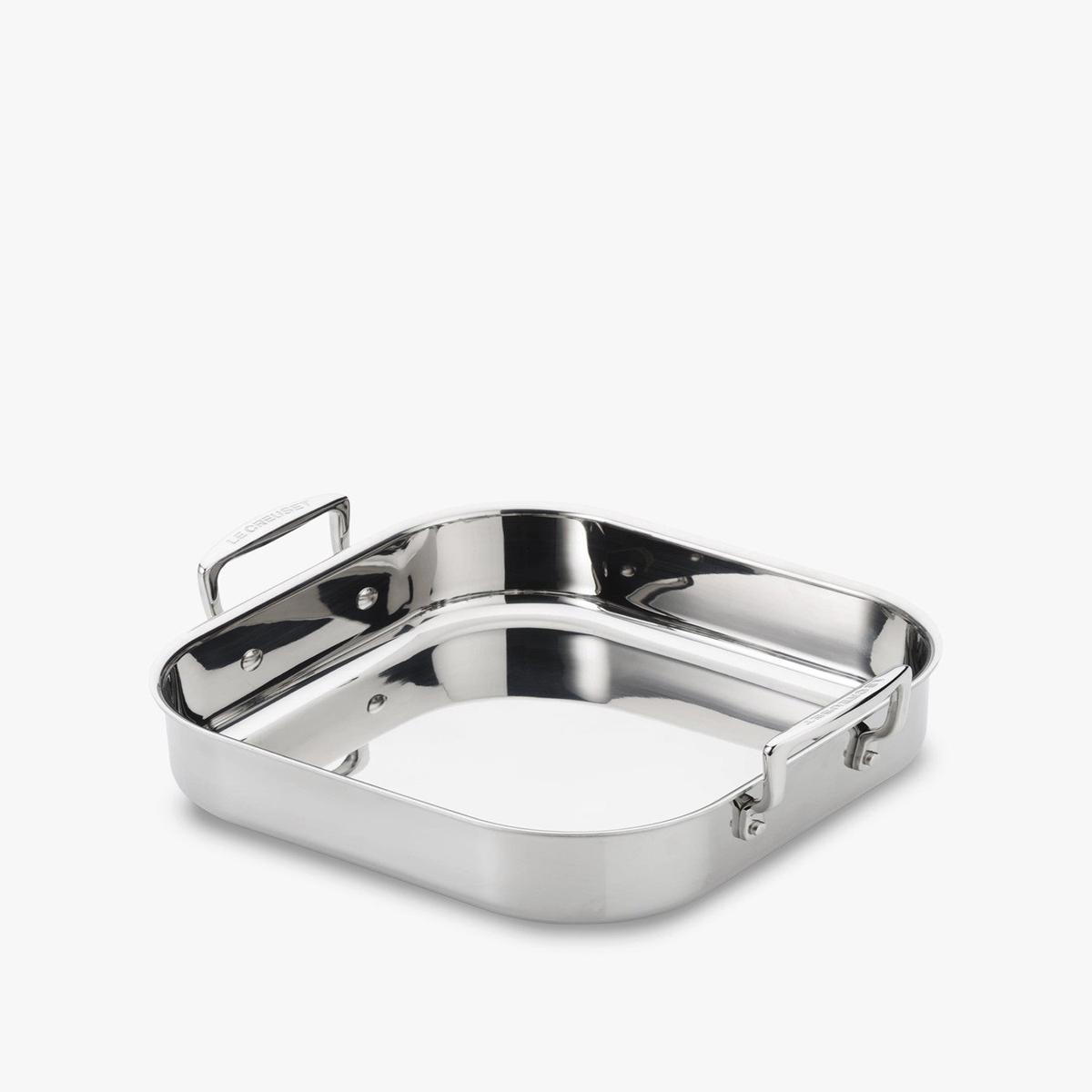 3-Ply Stainless Steel Square Roaster 26cm