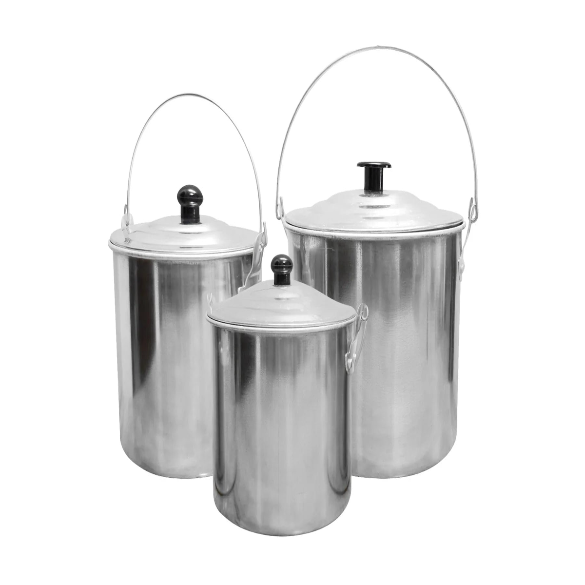 Wildtrak Aluminium Billy Can Set (3 Pieces)