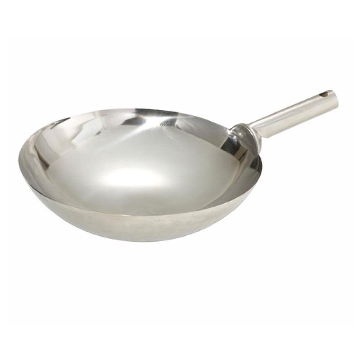 Winco WOK-16W Chinese Wok 168243 Dia Round