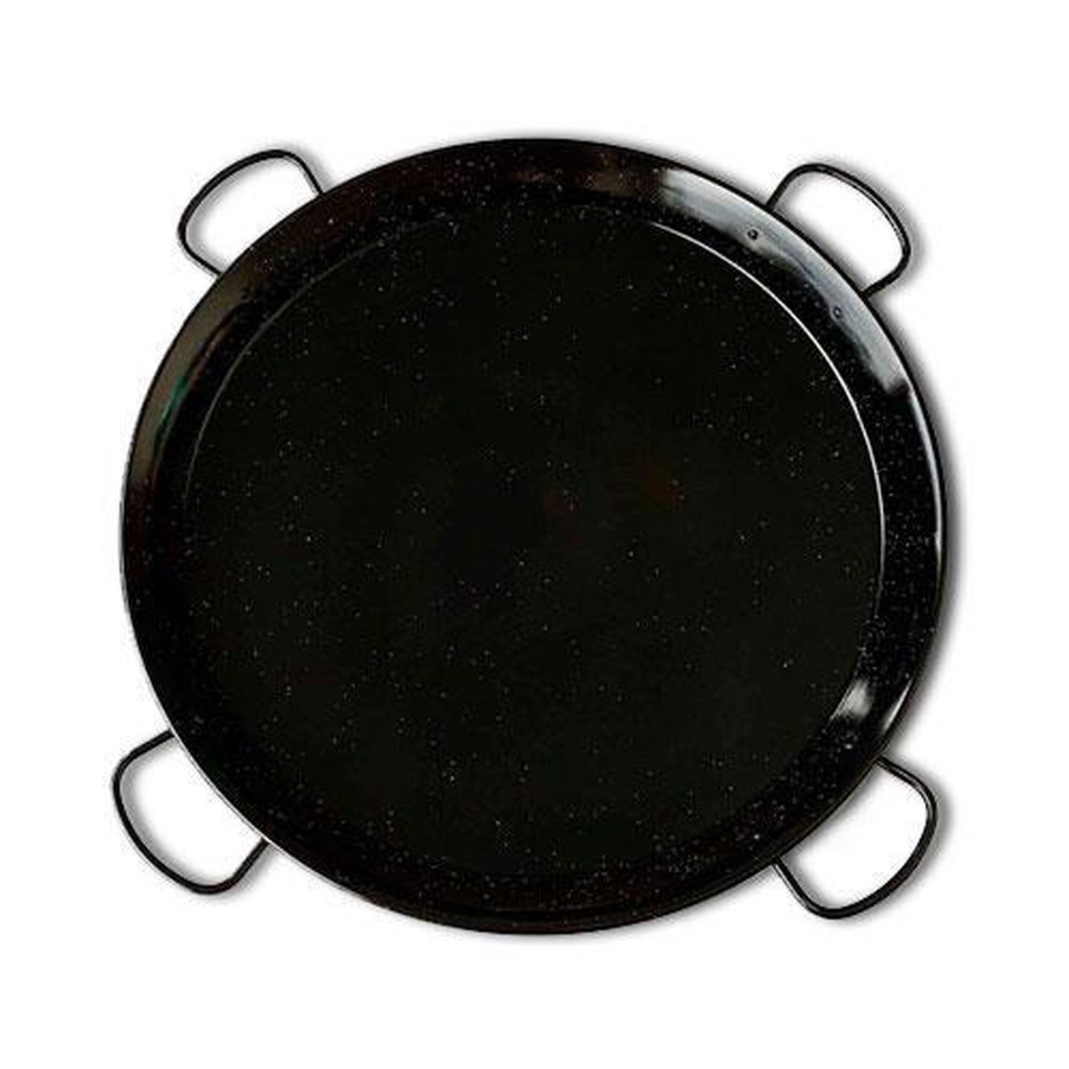 32" Paella Pan Enamel Steel Nonstick disc