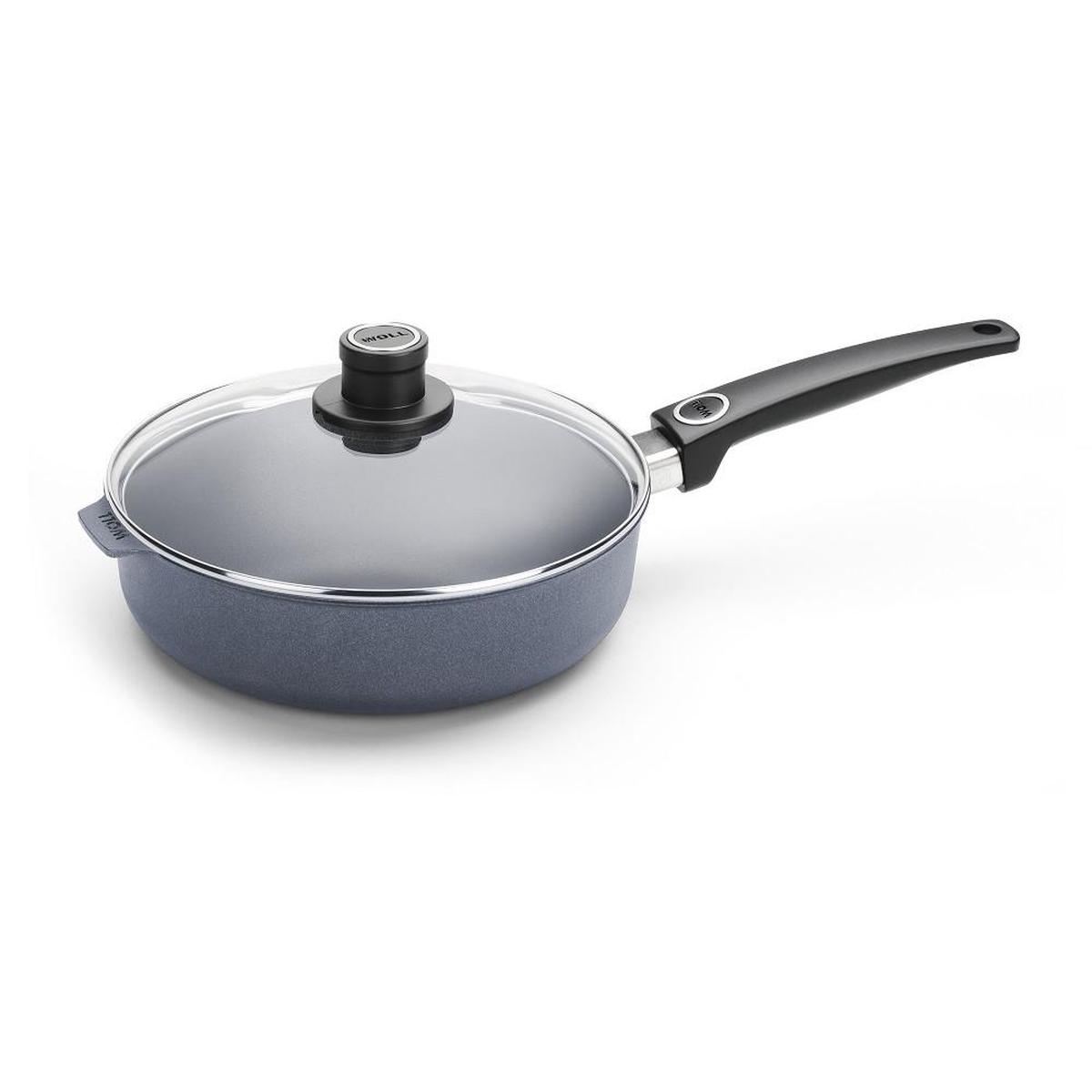 Woll Diamond Lite Fixed Handle Conventional Saut Pan With Lid - 32cm/4.75L