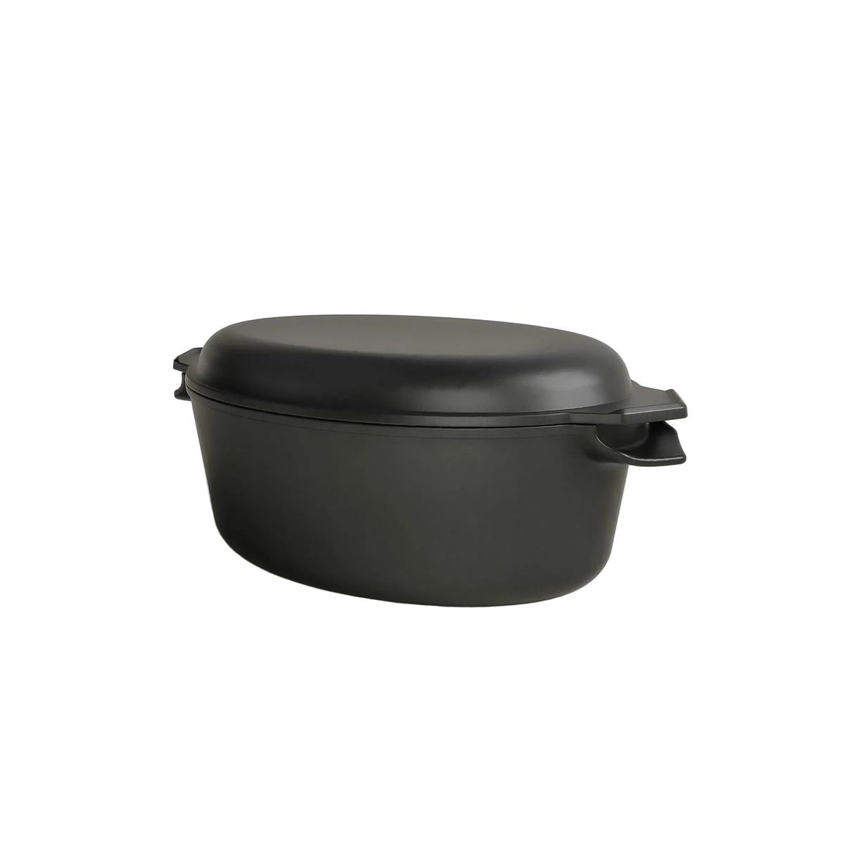 4.5L Antique Black Satin Enamel Old Dutch