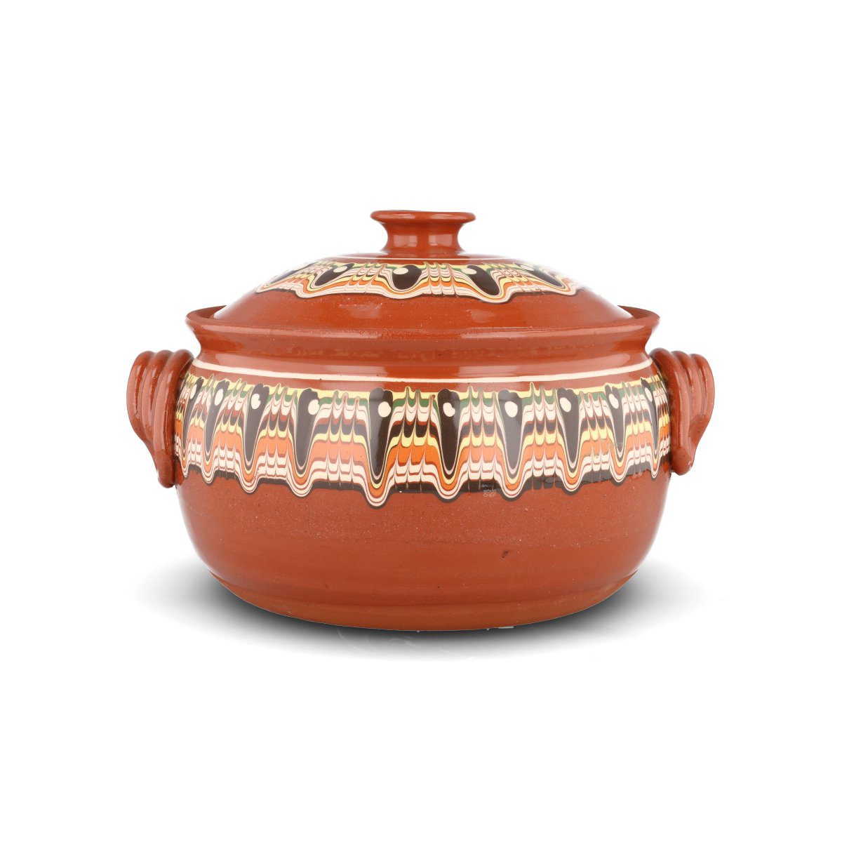 Troyan Chestnut Terracotta Cooking Pot