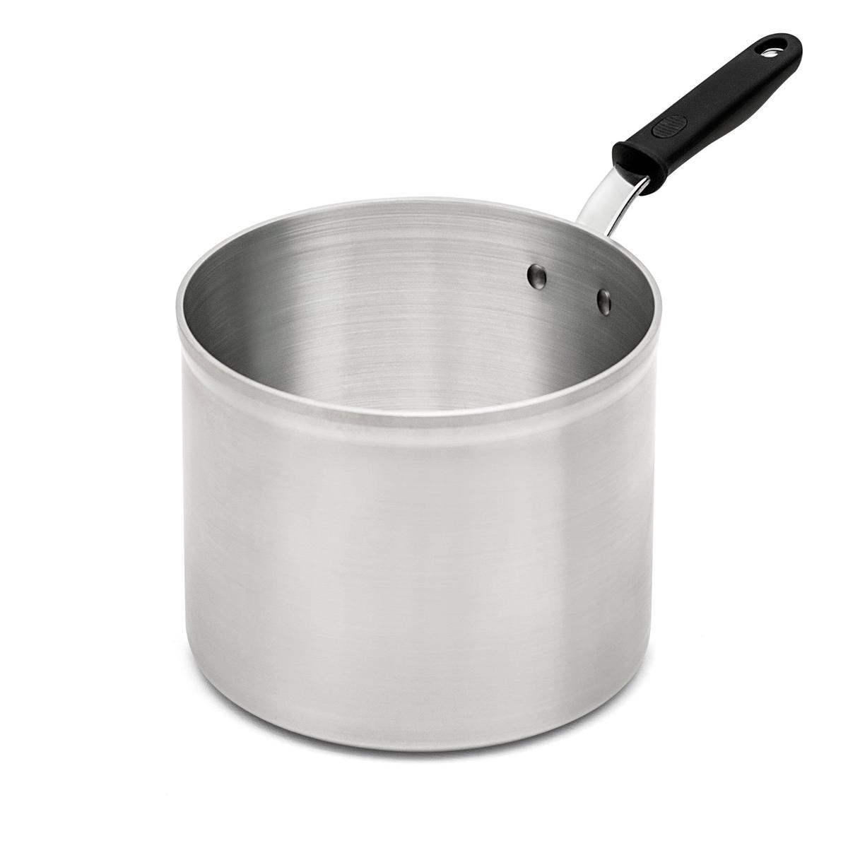 4 -Quart Wear-Ever Classic Select Heavy-Duty Aluminum Saucepan In Natural Finish and Silicone Handle