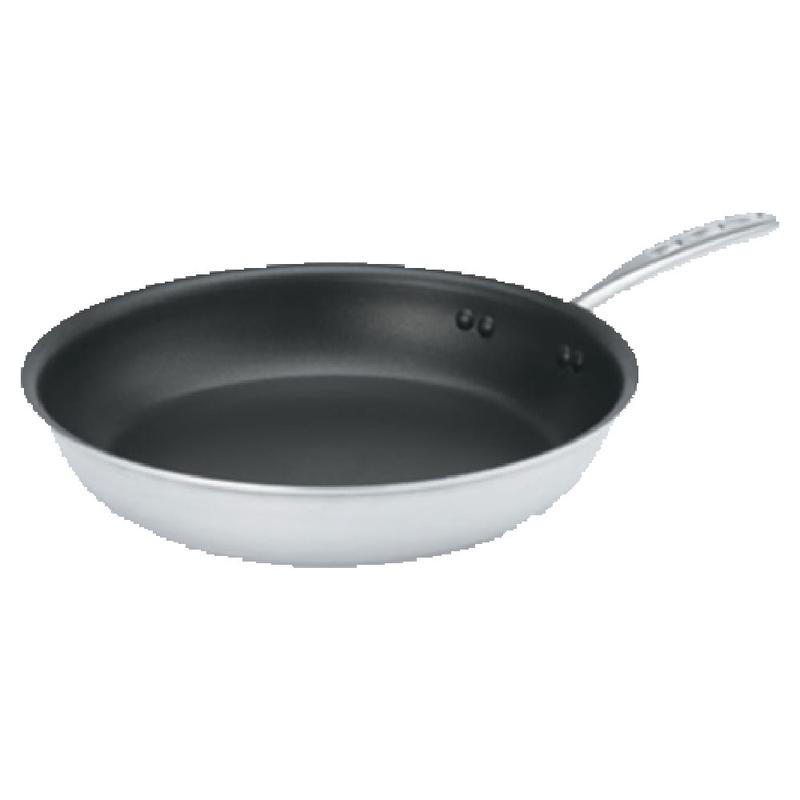 Vollrath 67630 Wear-Ever Aluminum Fry Pan 10" (25 Cm) With SteelCoat X3 Non-stick Coating