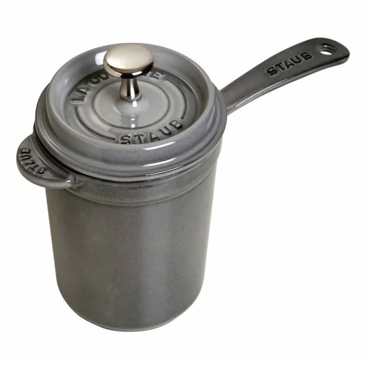 14 cm Cast iron Saucepan graphite-grey