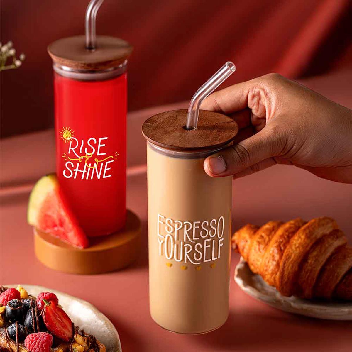 Borosil Brio and Rise Shine Punch Glasses