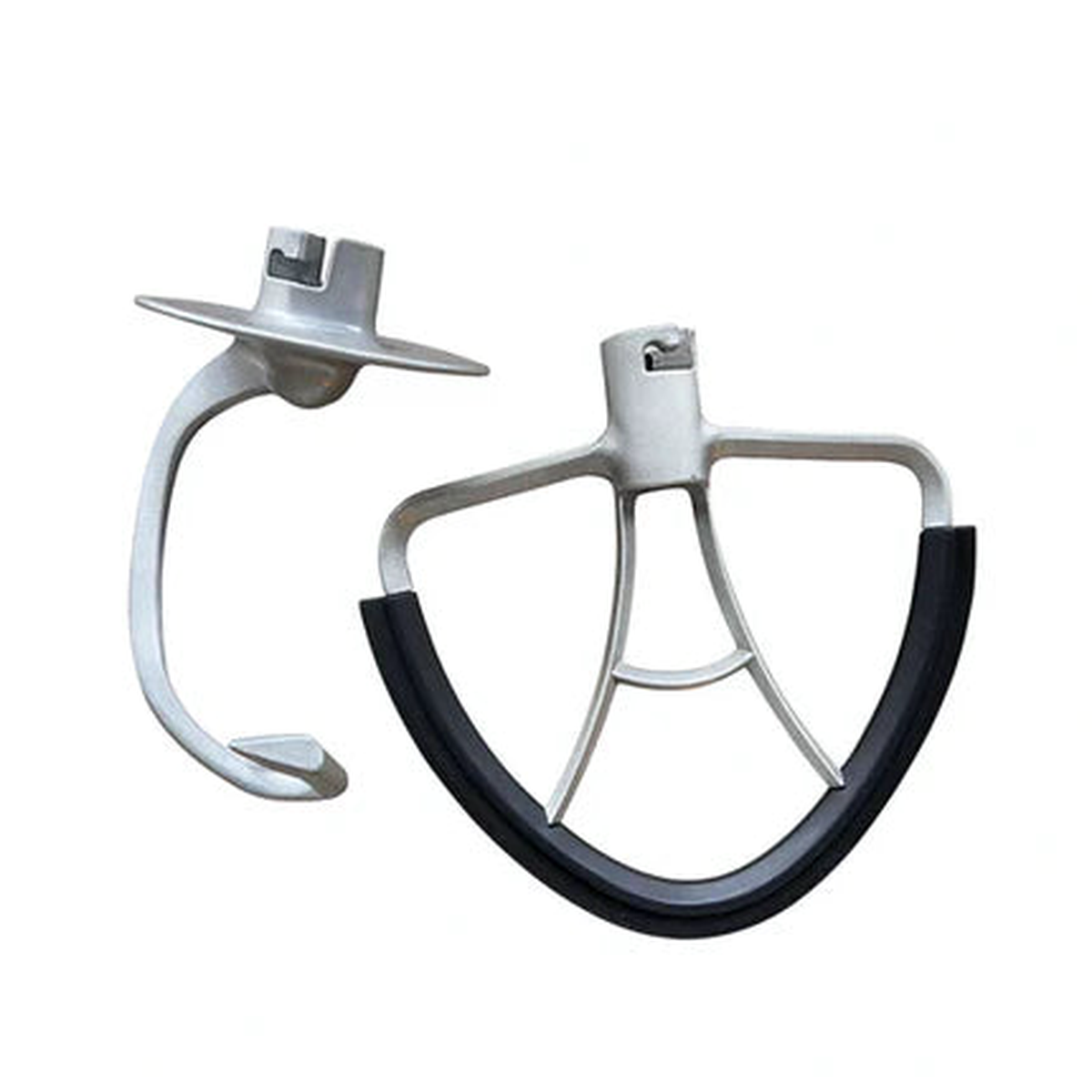 Cooks Professional Silicon Flat Beater and Dough Hook Set for 1200W 7L Stand Mixer