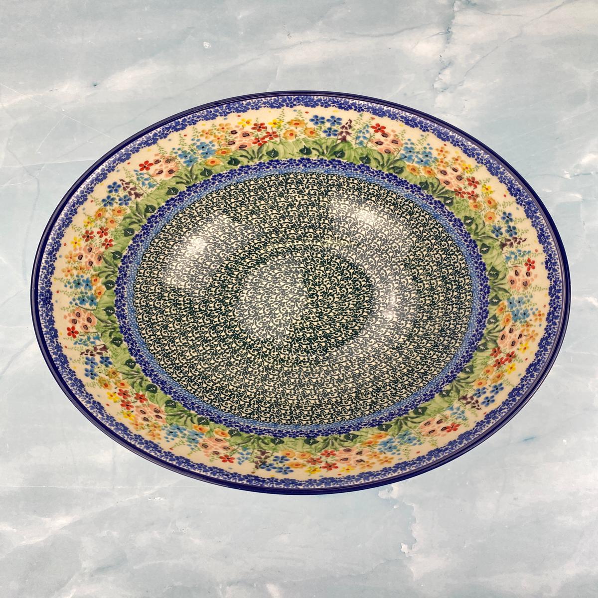 Large Unikat Kitchen Serving Bowl - Shape 55 Pattern U4893