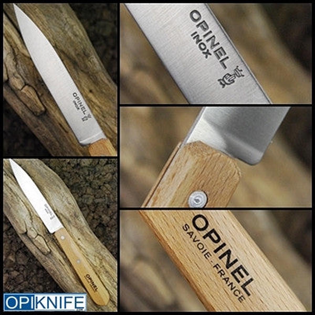 Opinel No 112 Stainless Paring Knives
