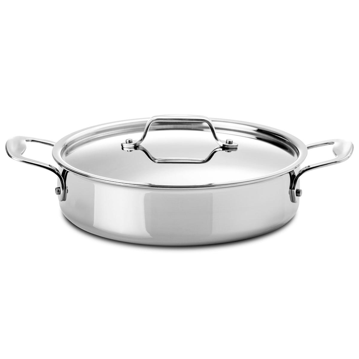 Silampos TriPly Saute Casserole with Lid 26cm 43L