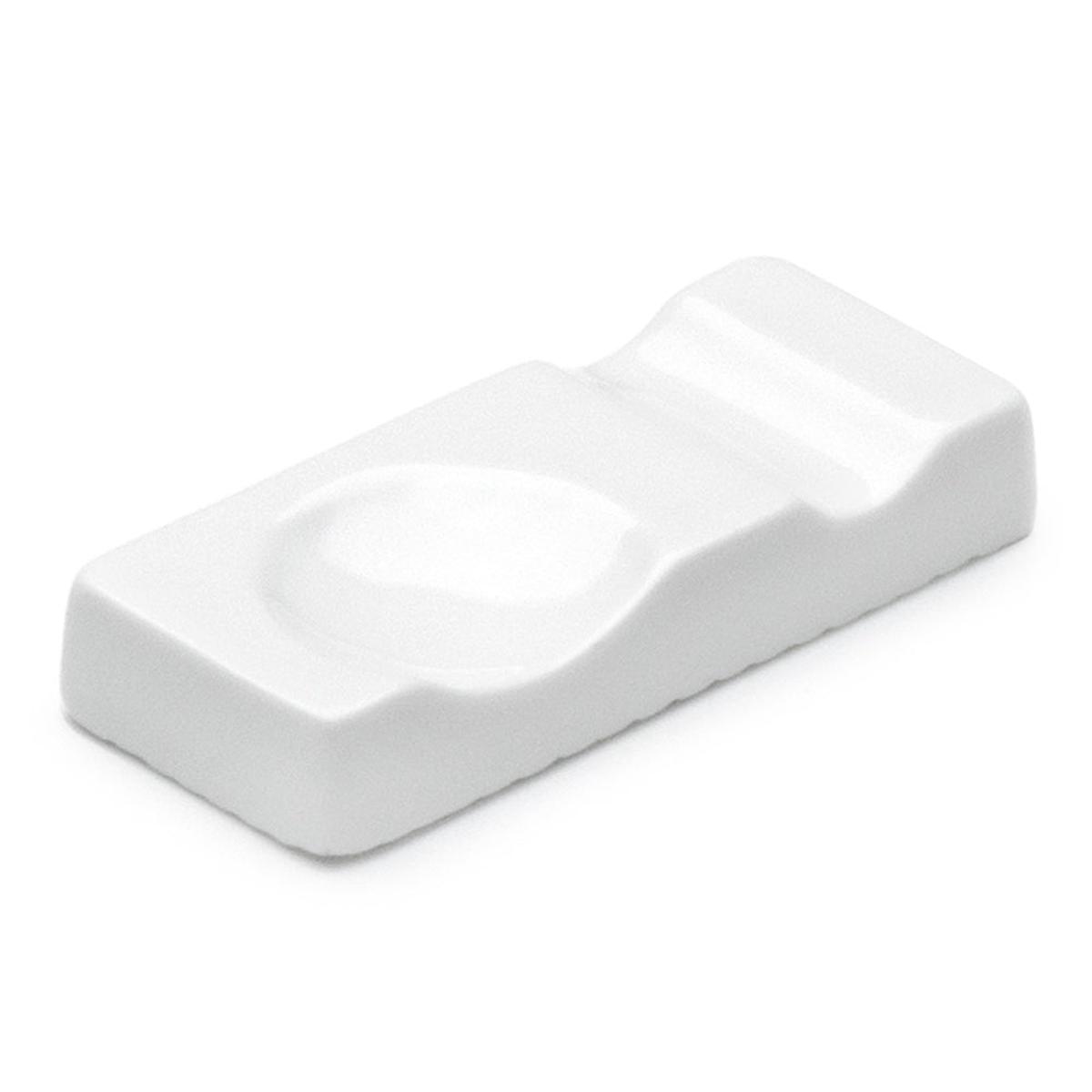 Spoon Chopstick Rest White Ceramic