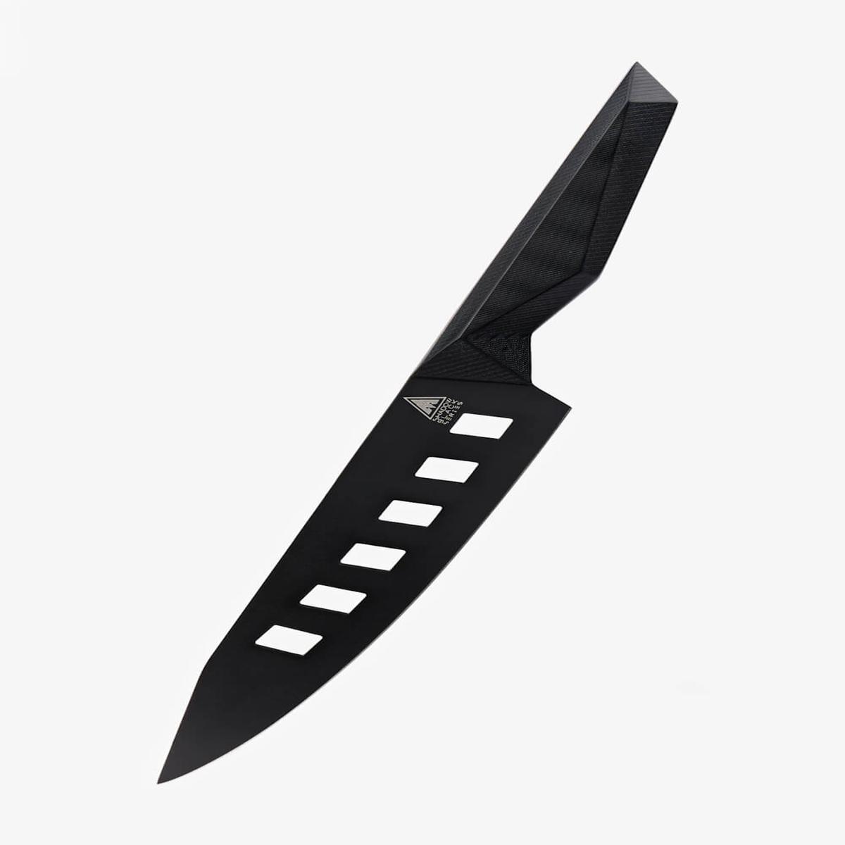 Vegetable Chefs Knife 7 Shadow Black Series NSF Certified Dalstrong