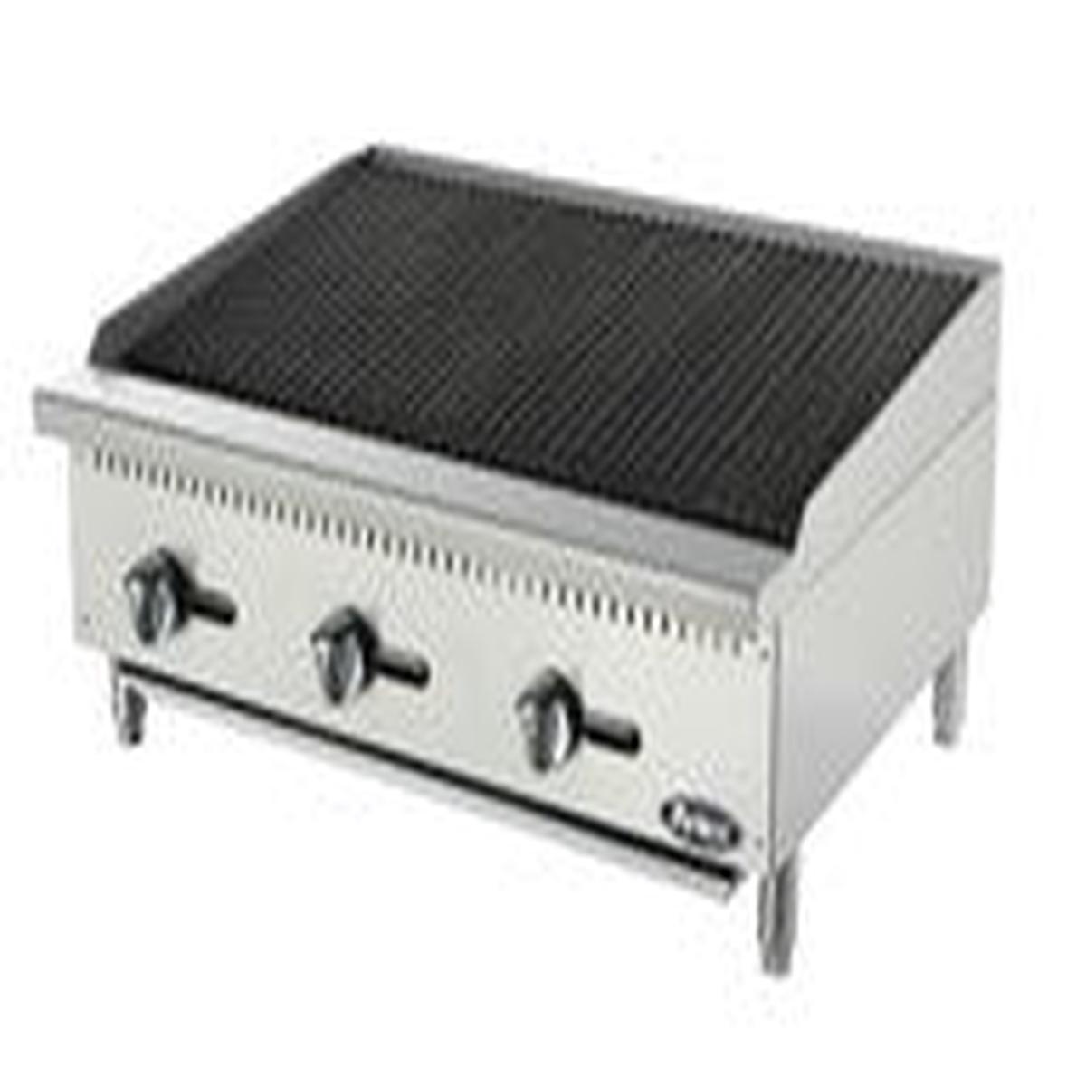 3 Burners Countertop Charbroilers
