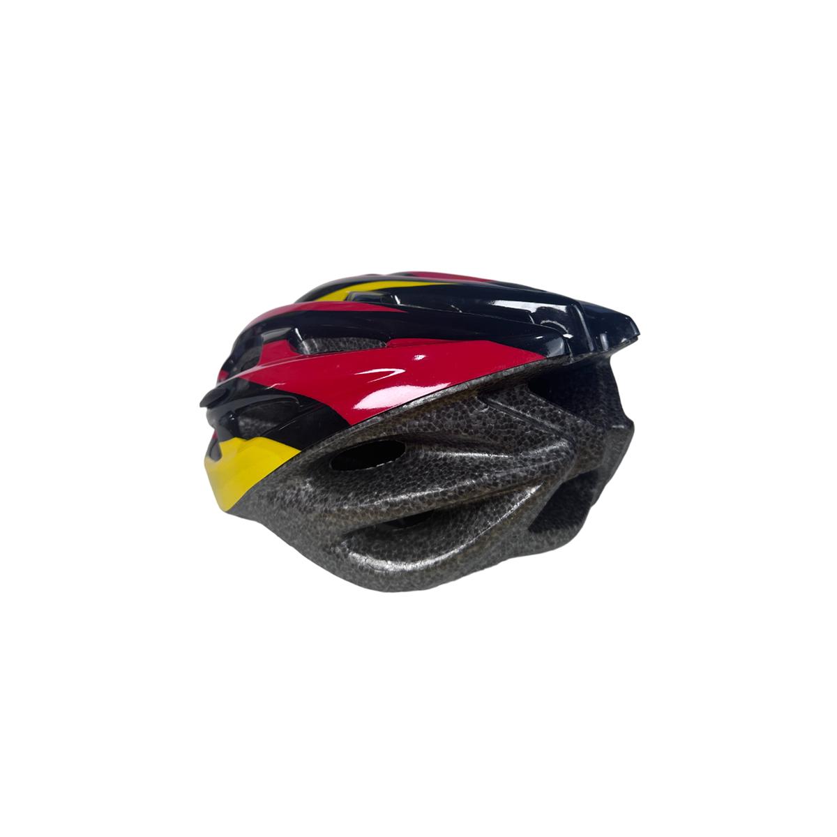 Black Yellow And Red Bike Helmet For kids