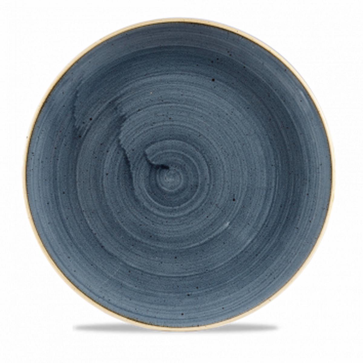 CHURCHILL STONECAST BLUEBERRY EVOLVE COUPE PLATE 1125 BOX 12